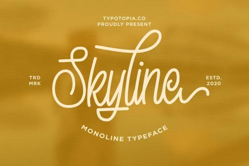 Skyline Font