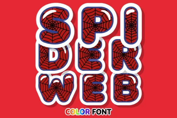 Spider Web Font