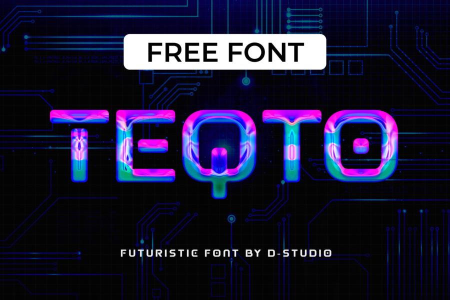 Free Download Teqto Font