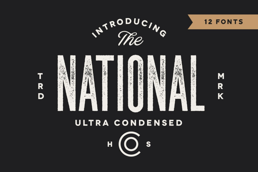 Free Download The National Font