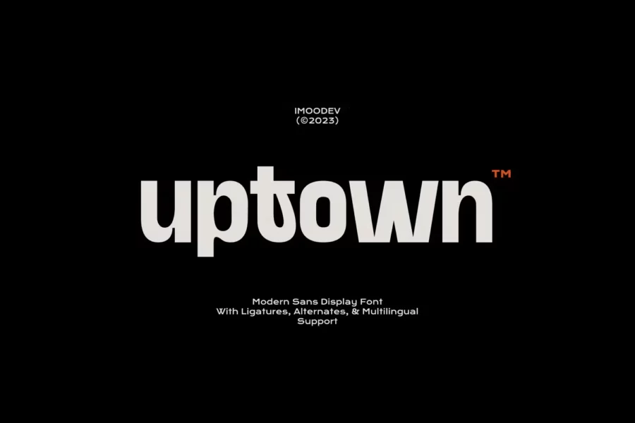 Uptown Font