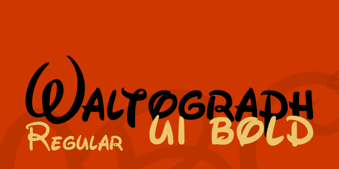 Waltograph Font Family