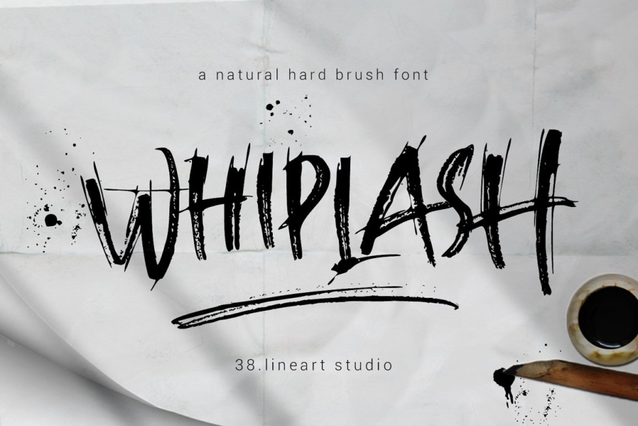 Free Download Whiplash Font