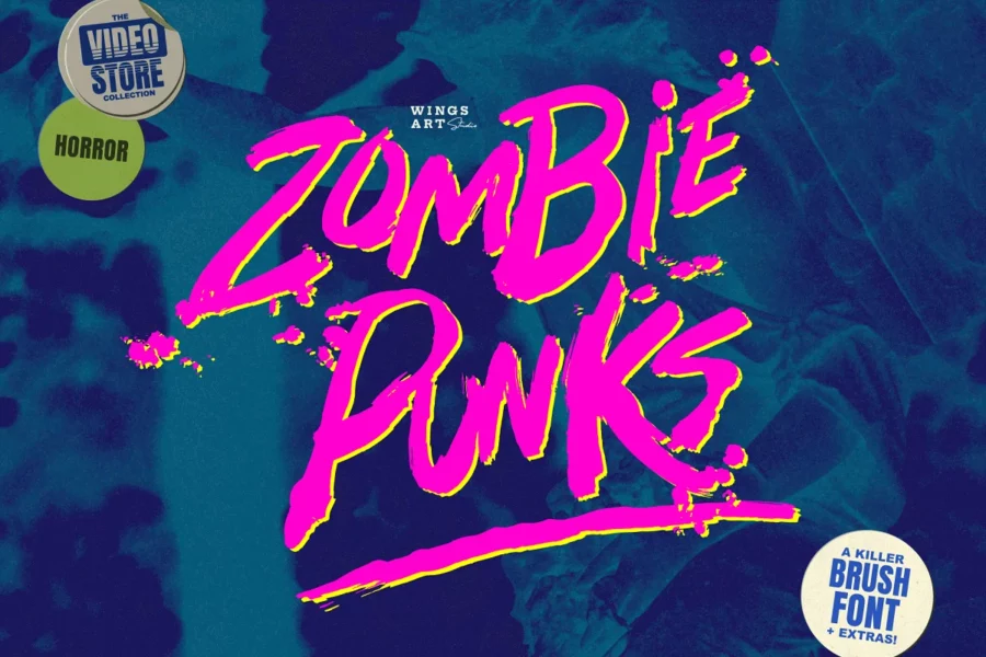 Free Download Zombie Punks Font
