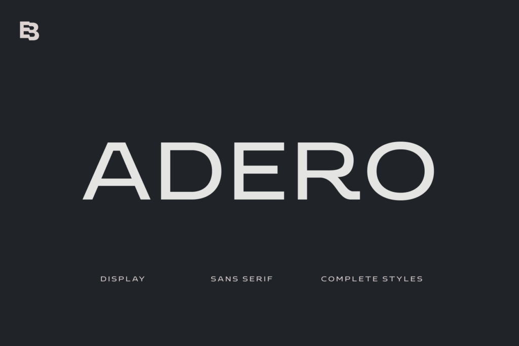 Adero Font