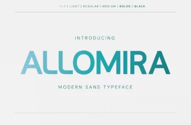 Allomira Font