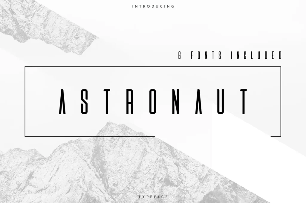 Astronaut Font