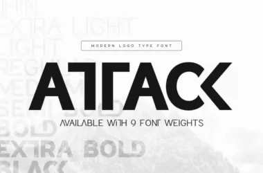 Attack Font