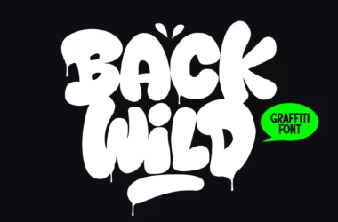 Back Wild Font