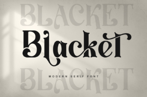 Blacket Font