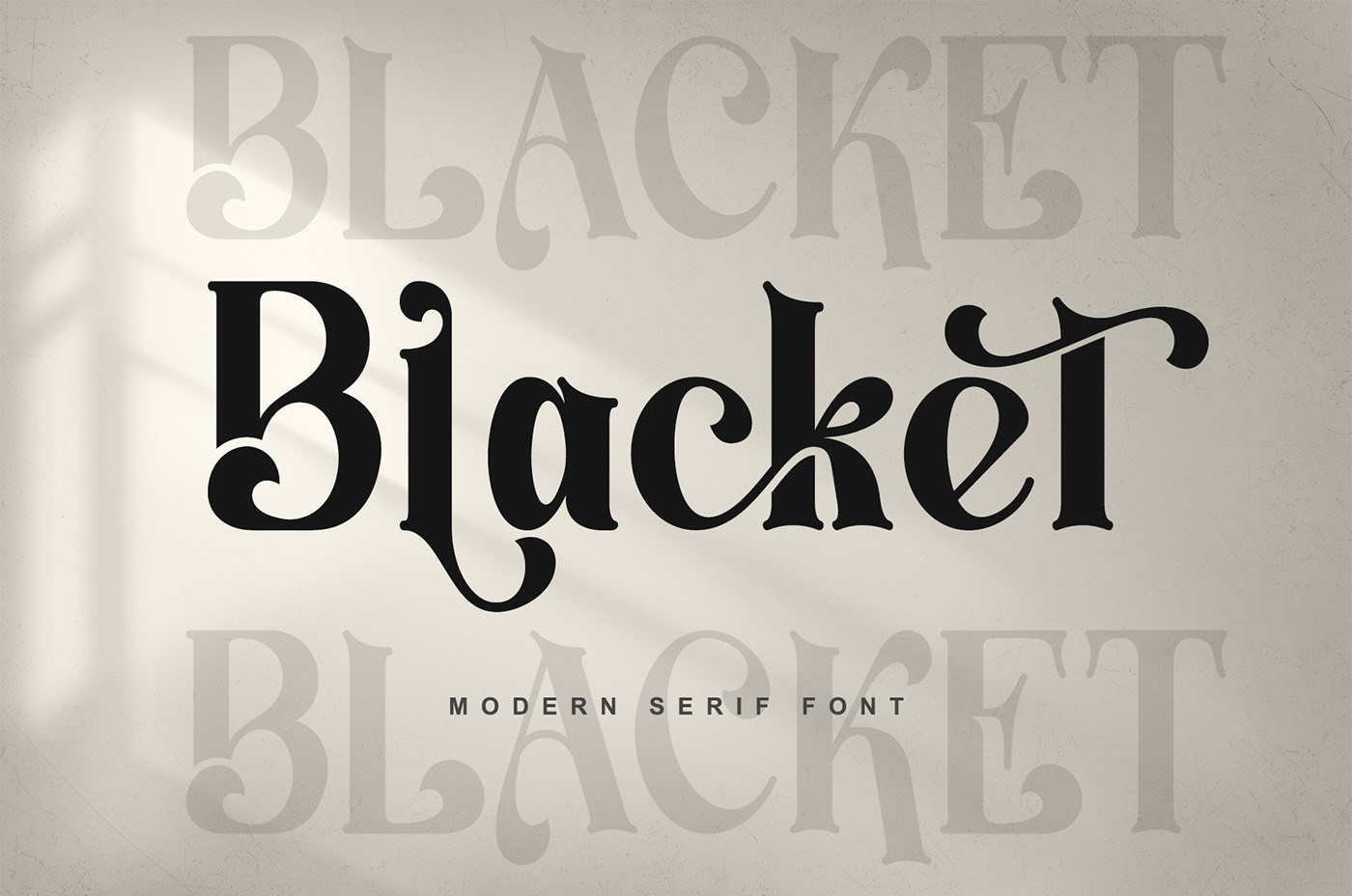 Blacket Font