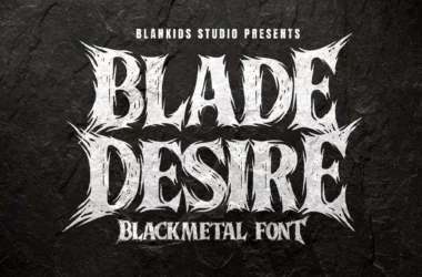 Blade Desire Font