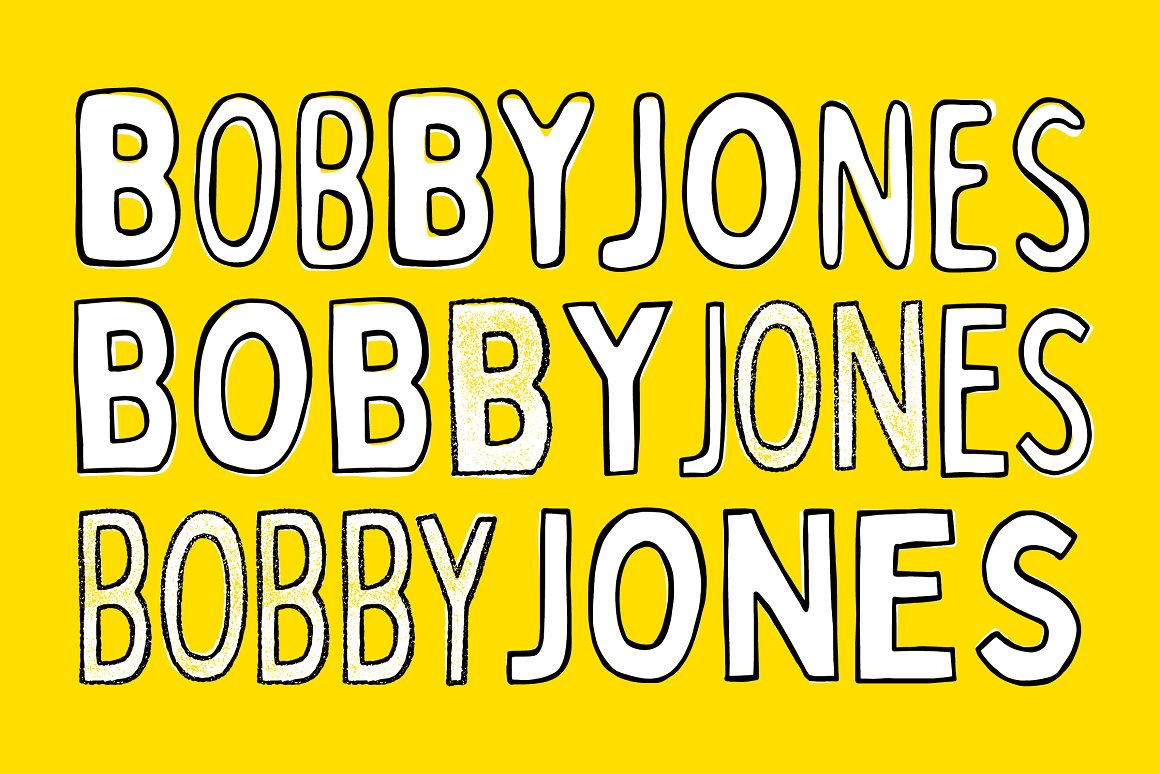 Bobby Jones Font