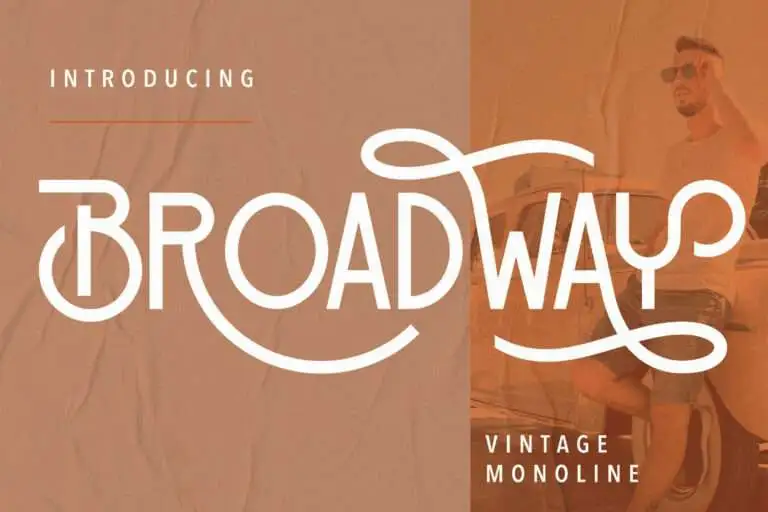 Broadway Font