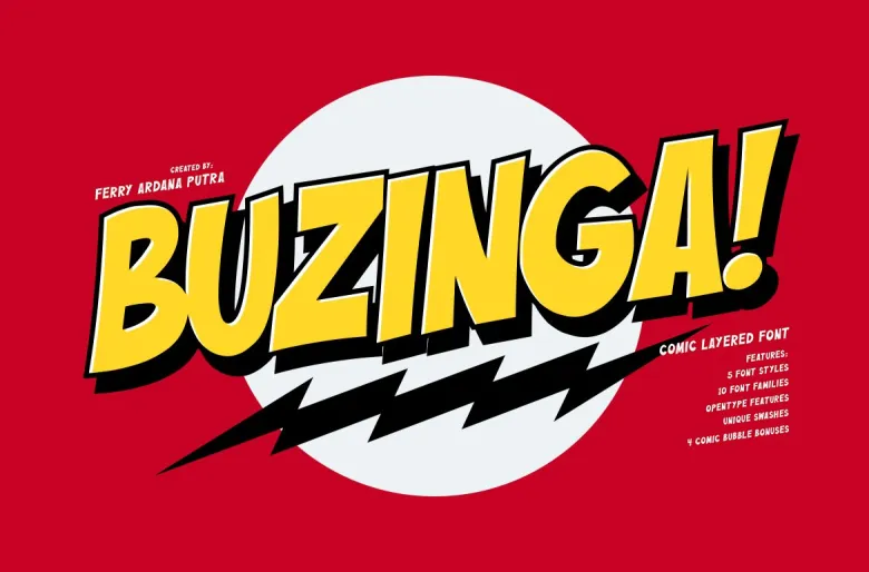 Buzinga Font