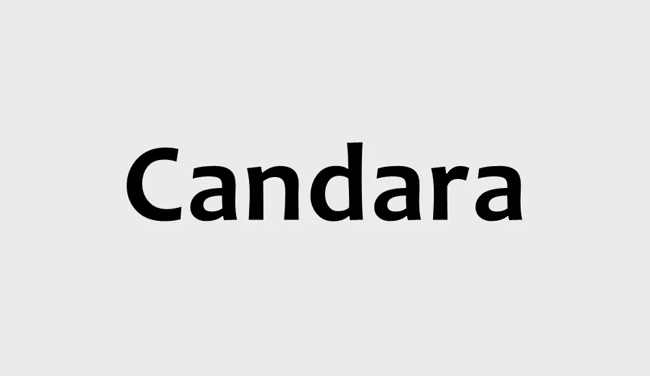 Candara Font Family