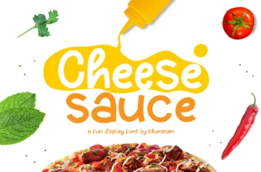 Cheese Sauce Font