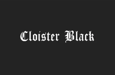 Cloister Black Font