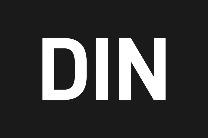 D DIN Font