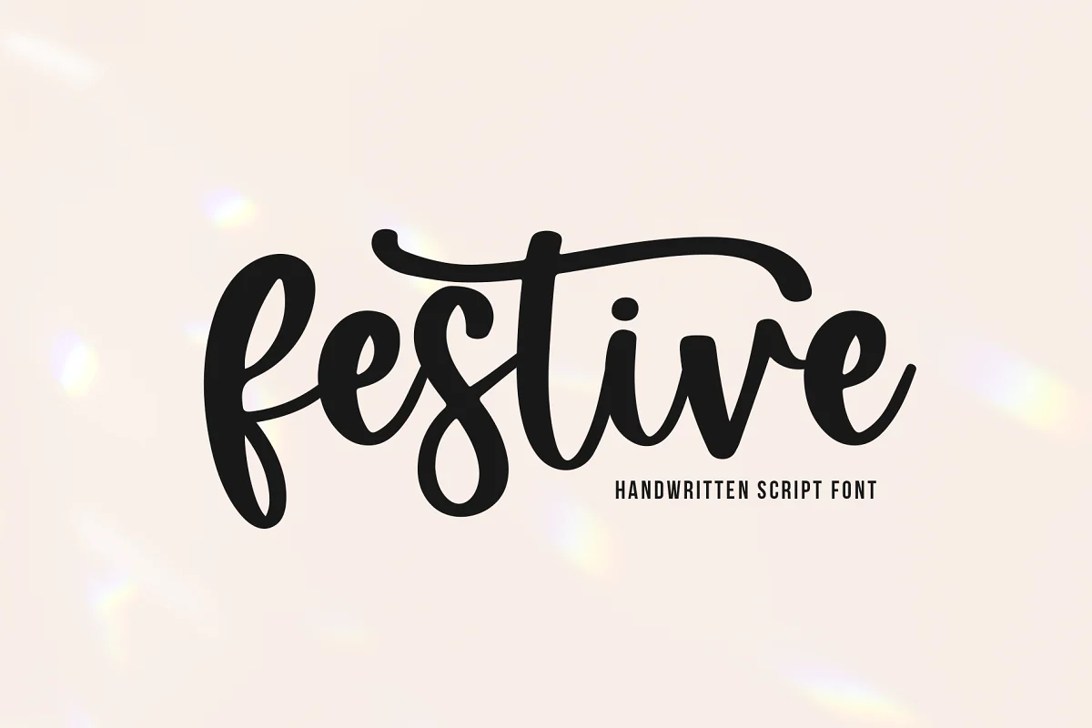 Festive Font