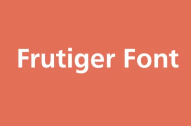 Frutiger Font