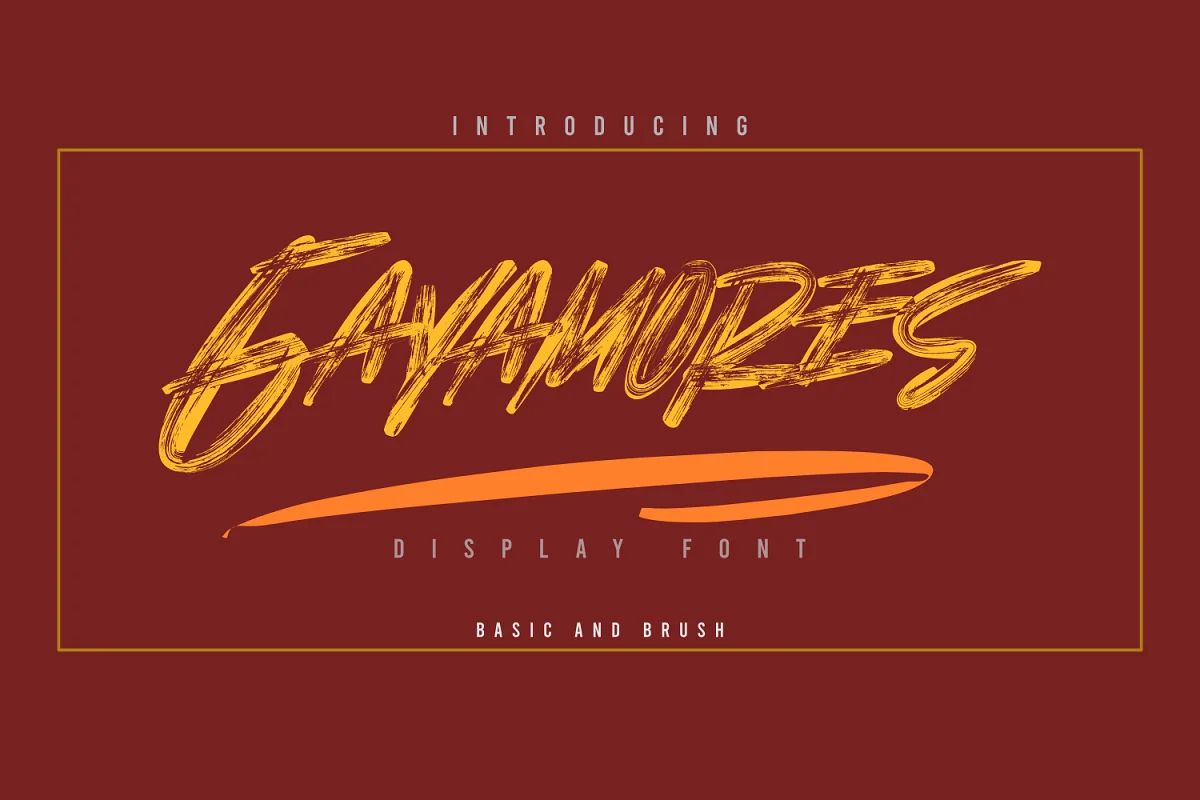 Gayamores Font