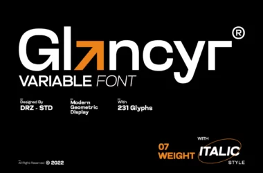 Glancyr Font