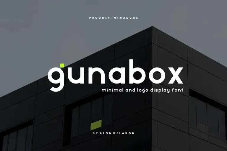 Gunabox Font