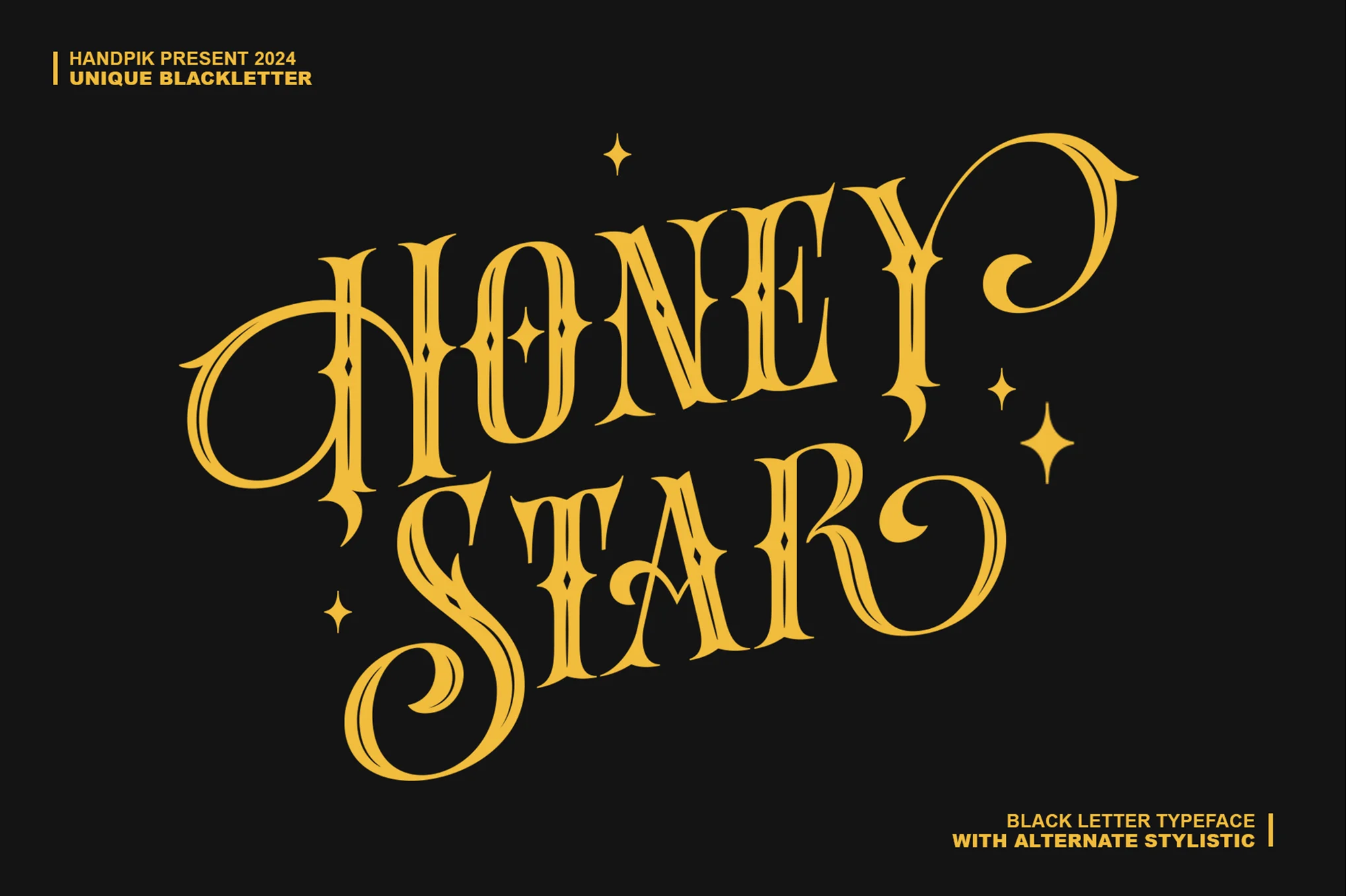 Honey Star Font