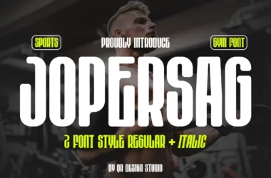Jopersag Font