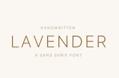 Lavender Font