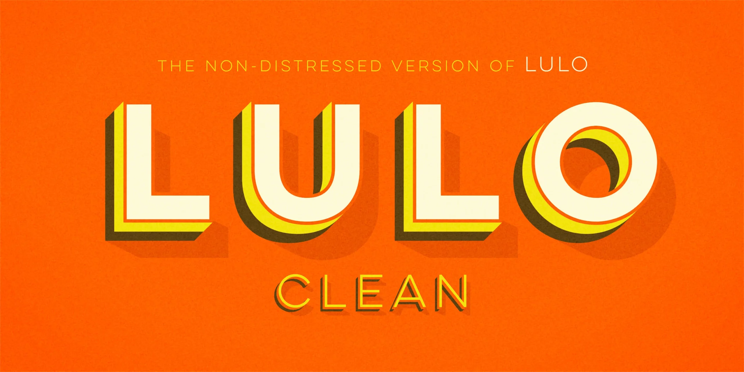 Lulo Clean Font