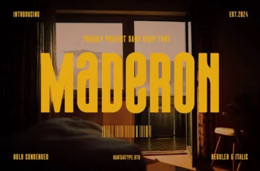 Maderon Font