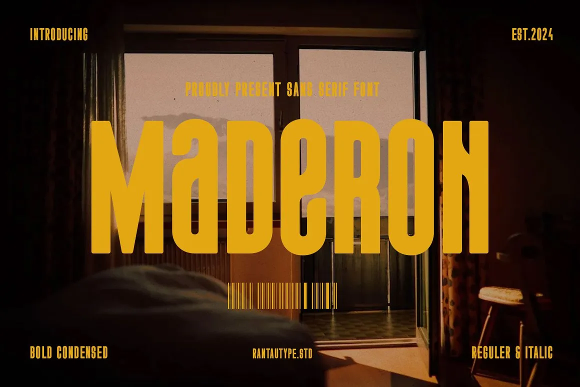 Maderon Font