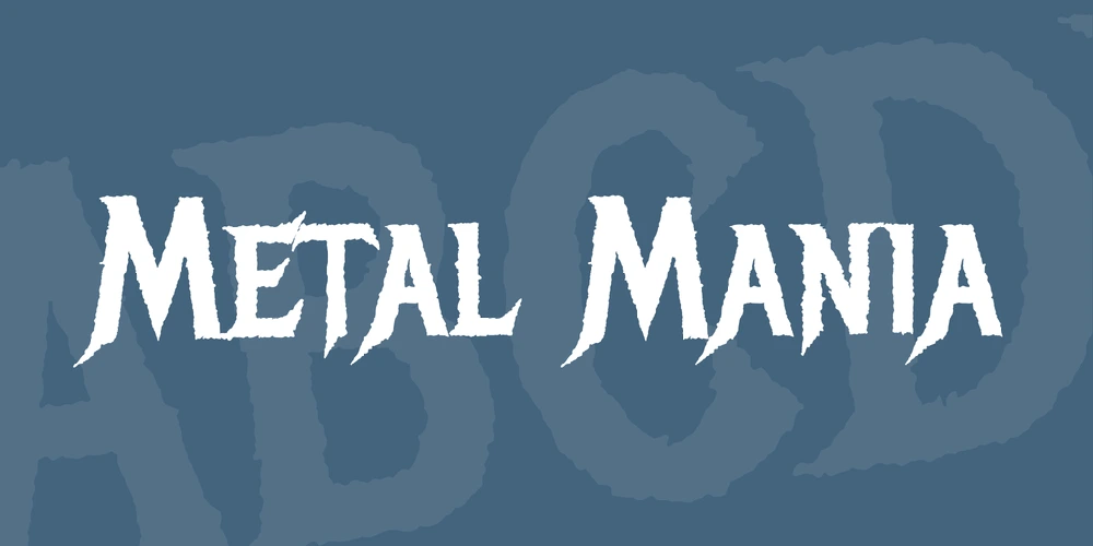 Metal Mania Font