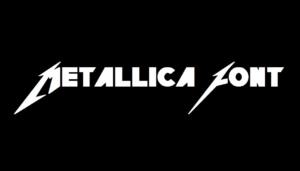 Metallica Font