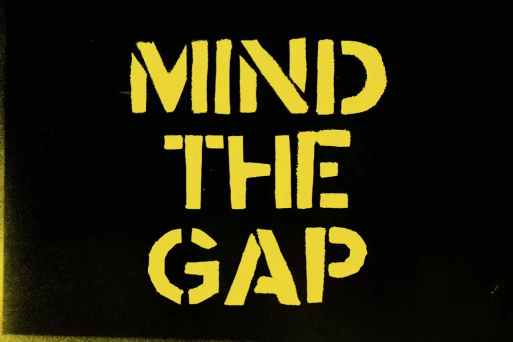 Mind the Gap Font