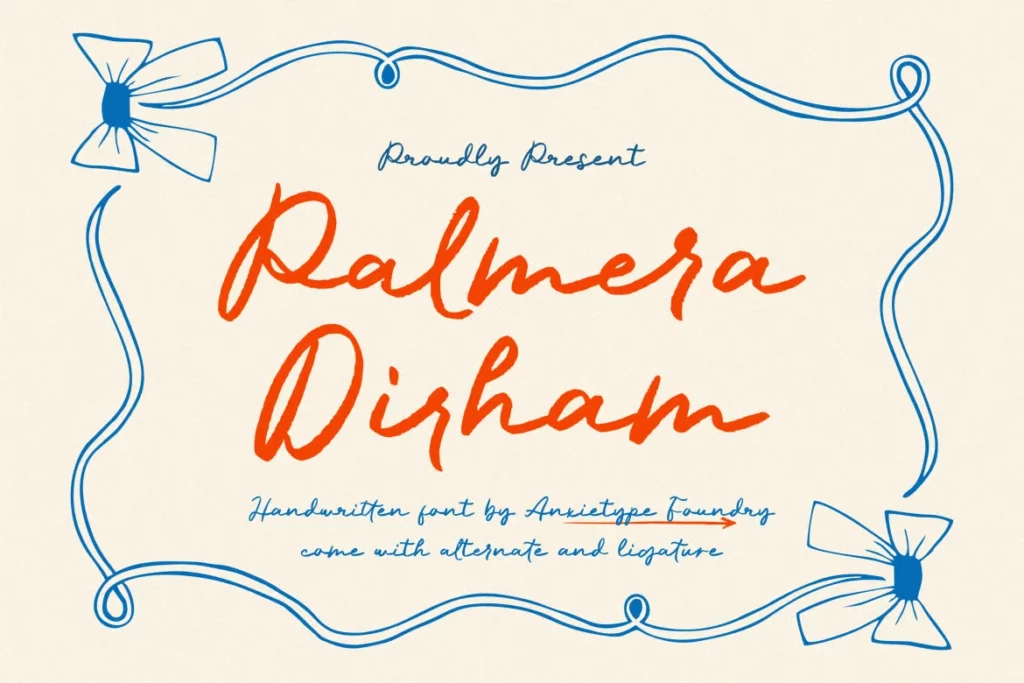 Palmera Dirham Font