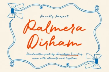 Palmera Dirham Font