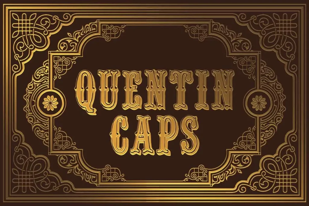 Quentin Caps Font