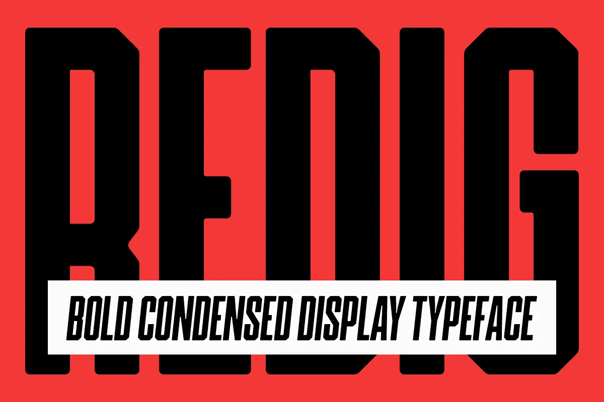 Redig Font