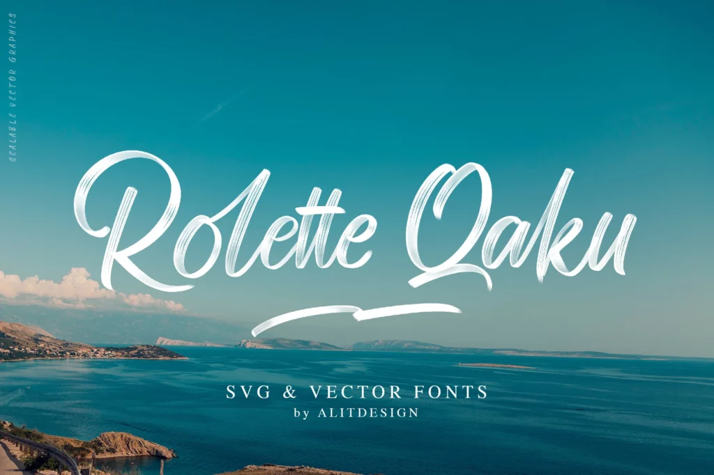 Rollete Qaku Font