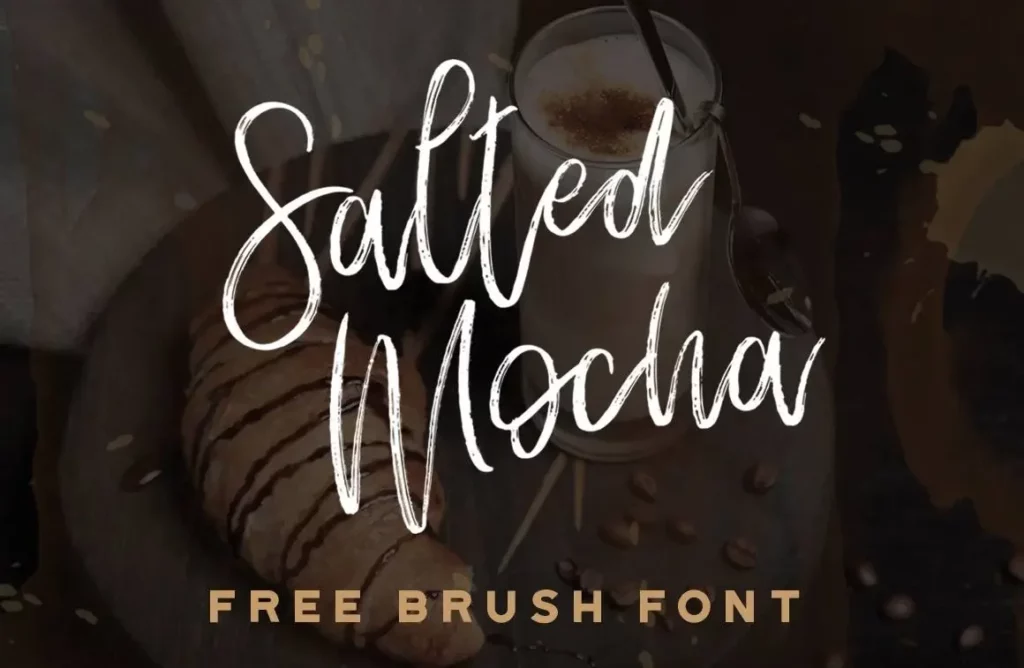 Salted Mocha Font