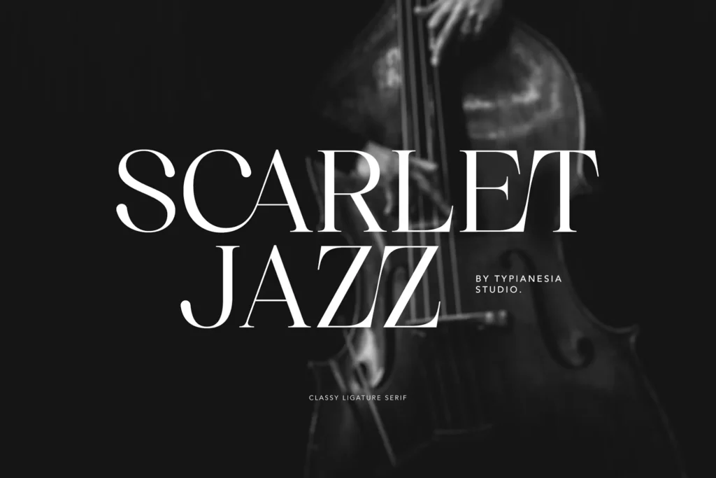 Scarlet Jazz Font