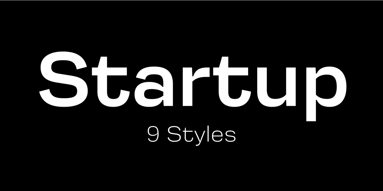 Startup Font