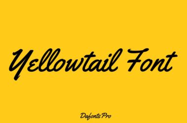 Yellowtail Font